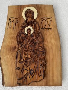 Bogorodica sa pozlatom